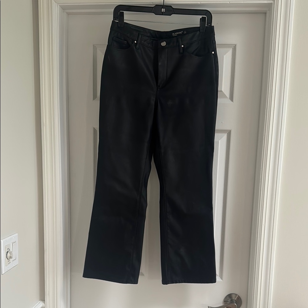 Black Leather Pants